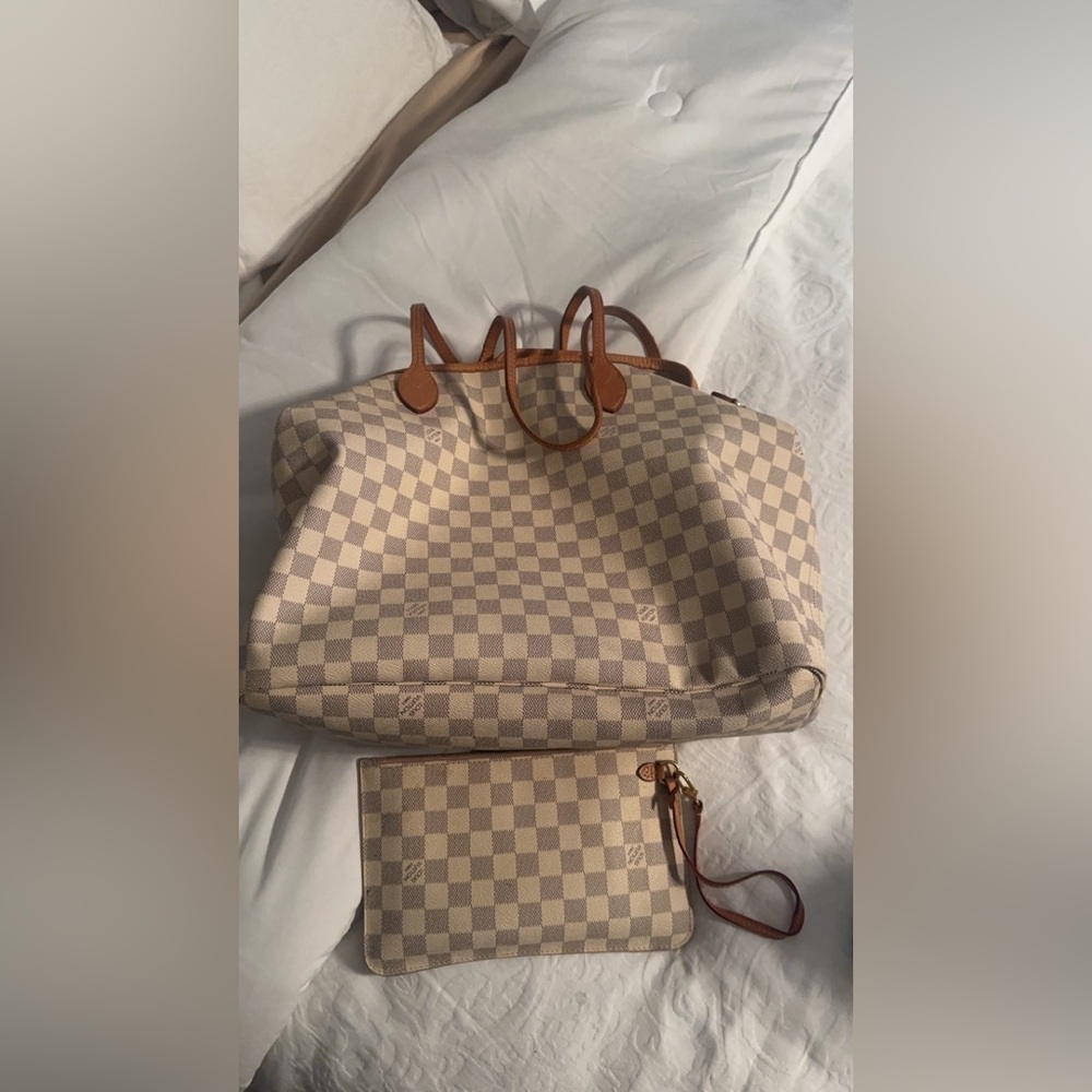 Louis Vuitton purse and wallet